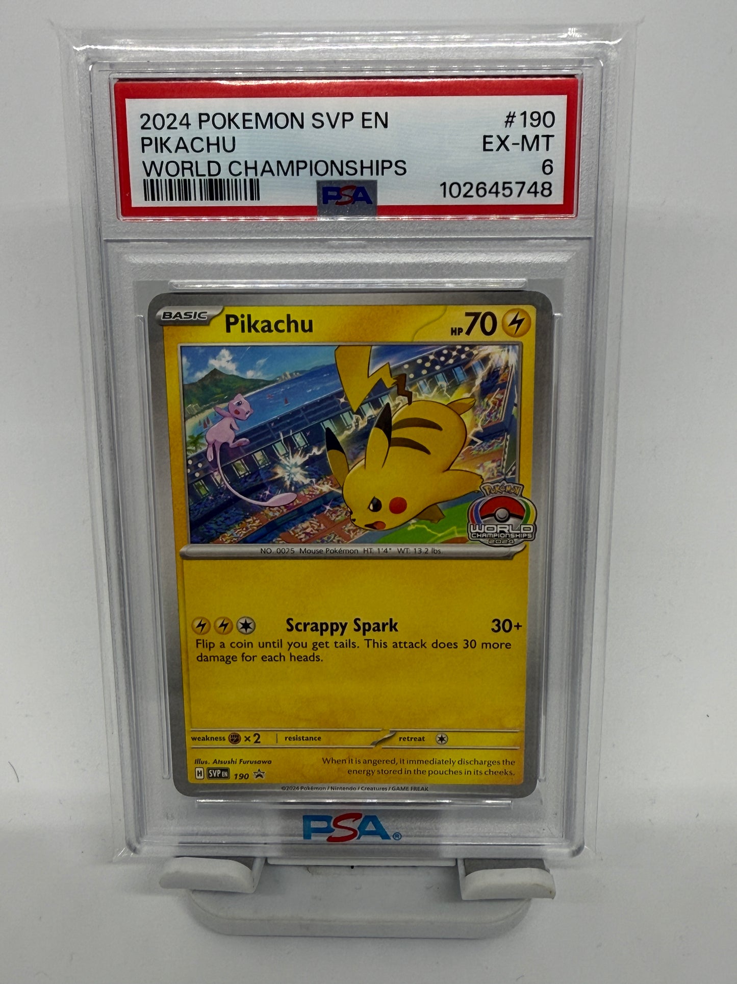 Pikachu SVPEN 190