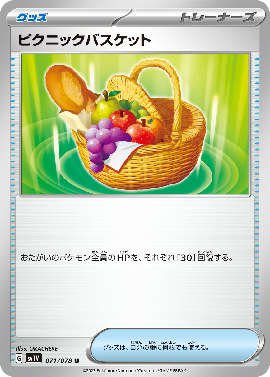 ピクニックバスケット sv1V 071/078