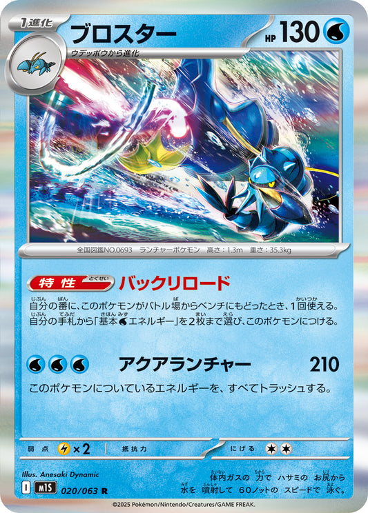 ブロスター m1S 020/063