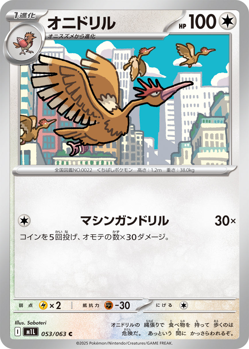 オニドリル m1L 053/063