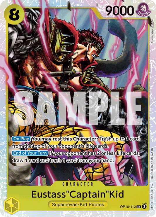 Eustass"Captain"Kid OP10-112