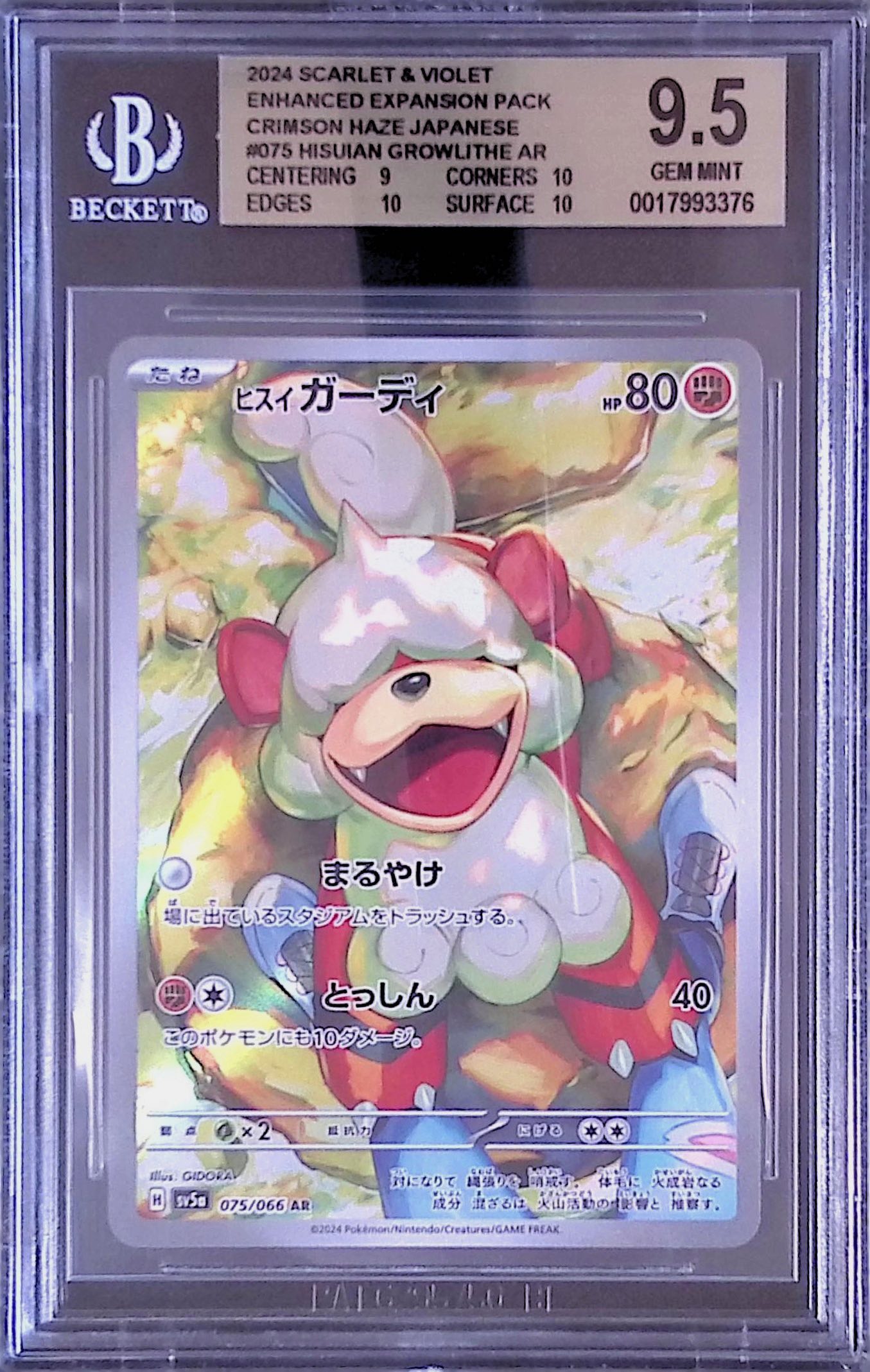 ヒスイガーディ BGS9.5
