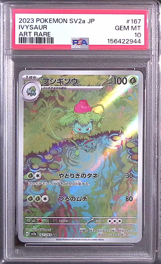 〔PSA10鑑定済〕フシギソウ【AR】{167/165} [その他]