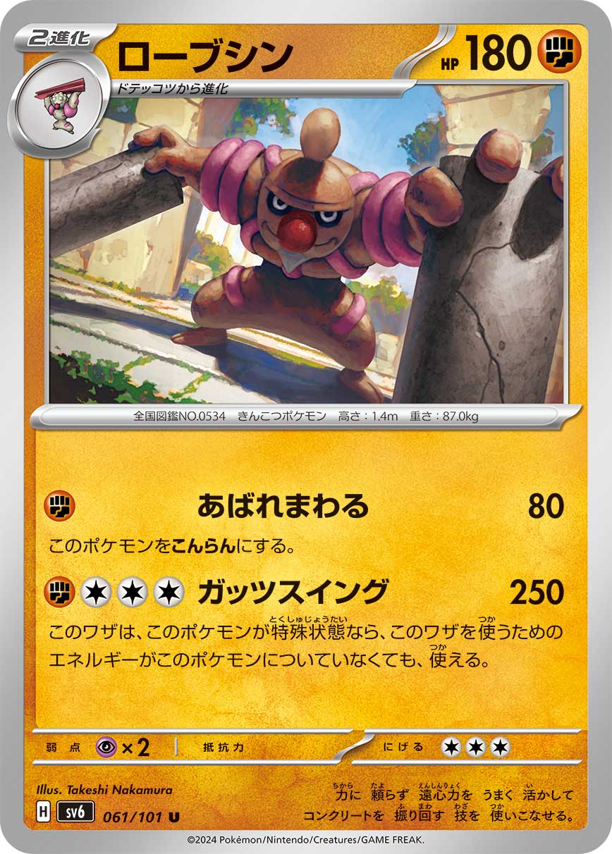 ローブシン sv6 061/101
